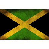 Adesivo Teto Gol G2 Carro Jamaica Bandeira Reggae 110x175cm
