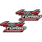 Adesivo Toyota Hilux 4x4 Turbo Intercooler