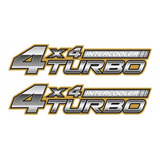 Adesivo Toyota Hilux 4x4 Turbo Intercooler Par 2006 4x4ti06