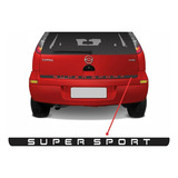Adesivo Traseira Corsa Hatch Super Sport