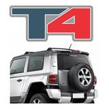 Adesivo Traseiro Troller T4 2015 2016 2017 2018 Ca16314