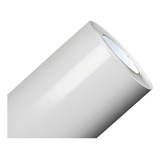 Adesivo Vinil Branco Brilho Laca Laquear Mesa Vidros 3mx60cm