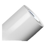 Adesivo Vinil Envelopamento Plotagem 1m X 50cm Banners Toten Cor Branco Semi Brilho