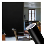 Adesivo Vinil Preto Blackout Fosco Bloqueia Luz 5m X 50cm
