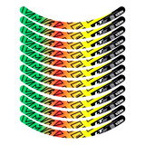 Adesivo Vmaxx Disco Bob Marley Aro 26 Kit P 2 Rodas Reggae