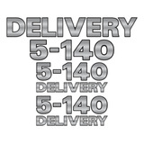 Adesivo Volkswagen 5 140 Delivery Emblema Caminhão Cmk114