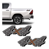 Adesivos 4x4 Hilux Toyota 2021 Emblema