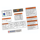 Adesivos Advertencia Suzuki Gsx 750 Srad 1996 96