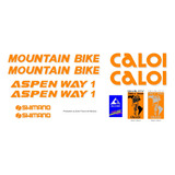 Adesivos Antiga Bicicleta Caloi Aspen Way