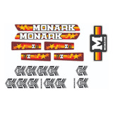 Adesivos Antiga Bicicleta Monark Barrita 1983 Aro 14 Branco