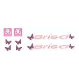 Adesivos Antiga Bicicleta Monark Brisa Aro 16 Rosa