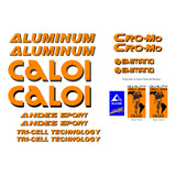 Adesivos Antiga Caloi Aluminum Andes Sport