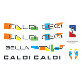 Adesivos Antiga Caloi Ceci Bella Aro 26 Letras Pretas