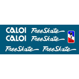 Adesivos Antigo Patinete Caloi Freeskate