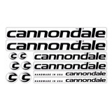 Adesivos Bicicleta Cannondale Preto