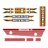 Adesivos Bicicleta Monark Monareta 1985 Complet