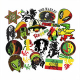 Adesivos Bob Marley Reggae