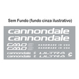 Adesivos Cannondale Caad 9 Ultra Branco
