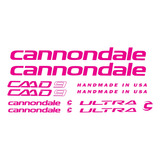 Adesivos Cannondale Caad 9 Ultra Rosa Speed Bike
