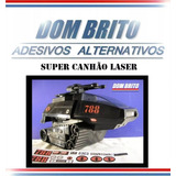 Adesivos Cobra Super Canhão Laser Coleção