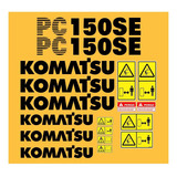 Adesivos Compatível Komatsu Pc 150se Pc150se