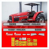Adesivos Compatível Massey Ferguson Mf 5285