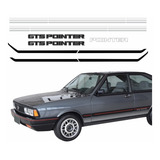 Adesivos Compatível Passat Gts Pointer Cinza Completo R158 Cor Padrão
