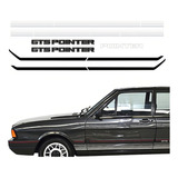 Adesivos Compatível Passat Gts Pointer Preto Completo R157 Cor Padrão