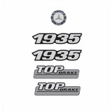 Adesivos Compatível Resinados Mercedes 1935 Top Brake R068 Cor Padrão