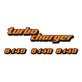 Adesivos Compatível Volkswagen 8 140 Turbo Charger Cmk118 Cor Adesivo Frontal 8 140 Turbo Charger Laranja