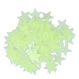Adesivos De Parede Amosfun 100 Peças Que Brilham No Escuro Estrelas Brilhantes Teto Parede Decalques Luminosos Estrelas Noite Artesanato DIY Presente Para Quarto De Crianças Estilo 1