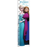 Adesivos De Parede Frozen Régua Do Crescimento Elsa E Anna
