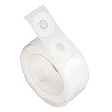 Adesivos De Reforço De Perfuração Design DIY à Prova D água Em PVC Fácil Operação Para Proteção De Documentos Resistência E Durabilidade Com Amplos Usos WHITE