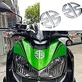 Adesivos De Tanque Decalque De Carenagem De Motocicleta 3D Logotipos Para KAWASAKI H2 NINJA H2R Z125 Z250 Z300 Z400 Z650 Z750 Z1000 Z900 Z800