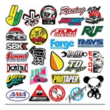 Adesivos Em Vinil Moto Carro Bike Cap Diversos 100 Unidades