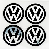 Adesivos Emblema Roda Resinado Volkswagen 48mm