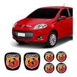 Adesivos Emblemas Abarth Fiat Novo Palio 2012 2017 Genérico