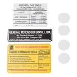 Adesivos Etiquetas De Advertência Motor Chevrolet Prisma Corsa Celta Montana Etmt5 Kit Frete Grátis Fgc