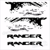 Adesivos Faixa Caçamba Ford Ranger Ran78