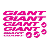 Adesivos Giant Montain Bike Mtb Bmx Speed Rosa
