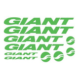 Adesivos Giant Montain Bike Mtb Bmx Speed Verde