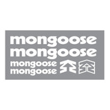 Adesivos Mongoose Branco Mtb Bmx