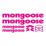 Adesivos Mongoose Rosa Mtb Bmx