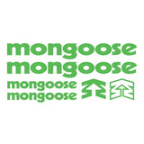 Adesivos Mongoose Verde Mtb Bmx