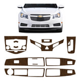Adesivos Painel Cruze 2012 2013 2014 Automático Madeira