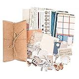 Adesivos Para Scrapbook Kit Suprimentos Adesivos Diário Vintage Papel Scrapboopresente Para Artesanato Faça Você Mesmo Adesivos Papel Retrô Decalques Papel Para Criar Páginas Diário Colagens Itens Artesanato