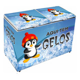 Adesivos Personalizados Freezer Horizontal Gelo 150lx80ax70p