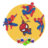 Adesivos Pintura Diamante 5d Homem Aranha Feito No Brasil