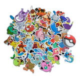 Adesivos Pokémon Pikachu Mewtwo Gengar Charizard Kit 50