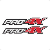 Adesivos Pro 4x Frontier 2023 Par Emblema Lateral Da Caçamba
